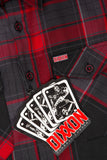 Dixxon Mens Flannel- Royal Flush
