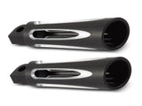 AN Deep Cut Footpegs : BLACK