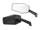 Kuryakyn Hex Mirrors - BLACK.