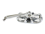 Arlen Ness 10-Gauge Series Mirror -FITS LEFT. CHROME. - Bobber Daves Custom Cycles