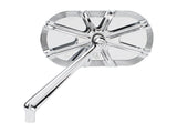 Arlen Ness 10-Gauge Series Mirror -FITS LEFT. CHROME. - Bobber Daves Custom Cycles