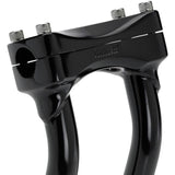 Biltwell - Murdoch 8" Pullback Risers BLACK - Bobber Daves Custom Cycles