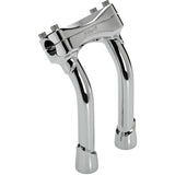 Biltwell - Murdoch 8" Pullback Risers CHROME - Bobber Daves Custom Cycles