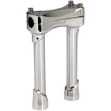 Biltwell - Murdock 8" Straight Risers Chrome - Bobber Daves Custom Cycles