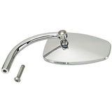 Biltwell Utility Teardrop Mirrors for Perch - Chrome - Bobber Daves Custom Cycles