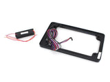 CD Flat License Plate Frame with LED All-in-One signals. - Bobber Daves Custom Cycles