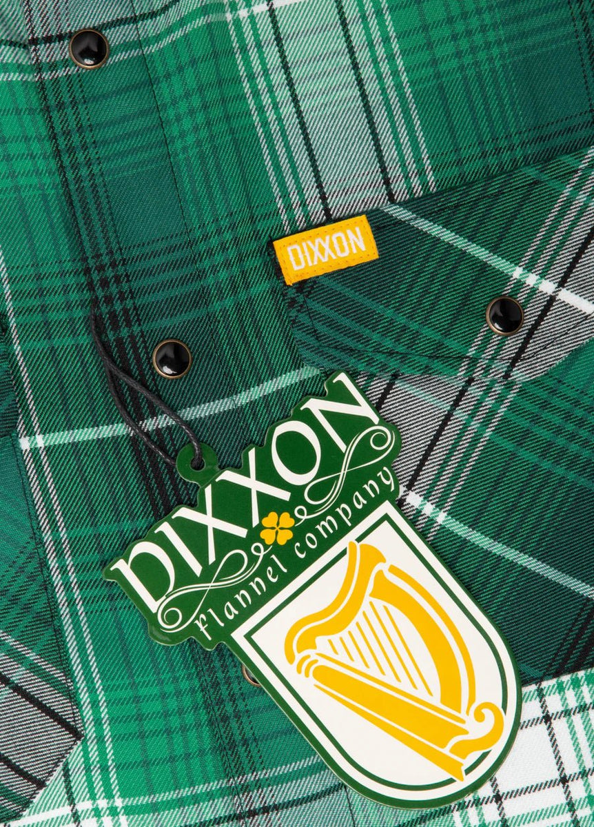 Dixxon Rilley Flannel green St Patty’s day! 2024 Men’s medium