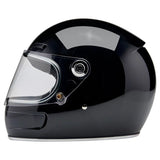 GRINGO SV ECE R22.06 HELMET - GLOSS BLACK - Bobber Daves Custom Cycles
