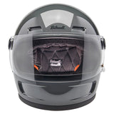 GRINGO SV ECE R22.06 HELMET -GLOSS STORM GREY - Bobber Daves Custom Cycles