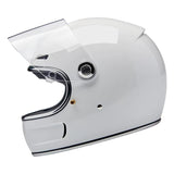 GRINGO SV ECE R22.06 HELMET - GLOSS WHITE - Bobber Daves Custom Cycles