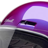 GRINGO SV ECE R22.06 HELMET -METALLIC GRAPE - Bobber Daves Custom Cycles