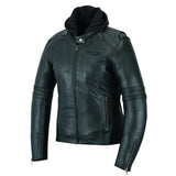 Johnny Reb Hawkebury Leather Jacket Ladies - Bobber Daves Custom Cycles