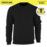 Johnny Reb Hume Protective Fleece Crewneck - Bobber Daves Custom Cycles