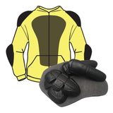 Johnny Reb Hume Protective Fleece Full Zip Hoodie - Bobber Daves Custom Cycles