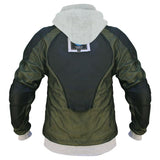 Johnny Reb Hume Protective Fleece Full Zip Hoodie - Bobber Daves Custom Cycles
