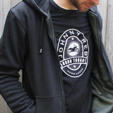 Johnny Reb Hume Protective Fleece Full Zip Hoodie - Bobber Daves Custom Cycles