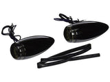 Kuryakyn Mini Bullet LED Indicators : BLACK - Bobber Daves Custom Cycles