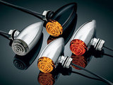 Kuryakyn Mini Bullet LED Indicators : BLACK - Bobber Daves Custom Cycles