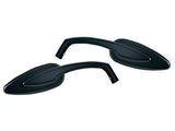 Kuryakyn Teardrop Mirrors - BLACK - Bobber Daves Custom Cycles