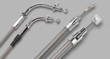 MP Braided Extended Cables +6" over - XVS 650 Custom - Bobber Daves Custom Cycles