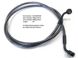 MS Cables - E-Z Align Brake Line :XL 2004-13 - Bobber Daves Custom Cycles