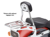 Short Quick Detachable Sissy Bar -S/tail 150mm Rear*. - Bobber Daves Custom Cycles