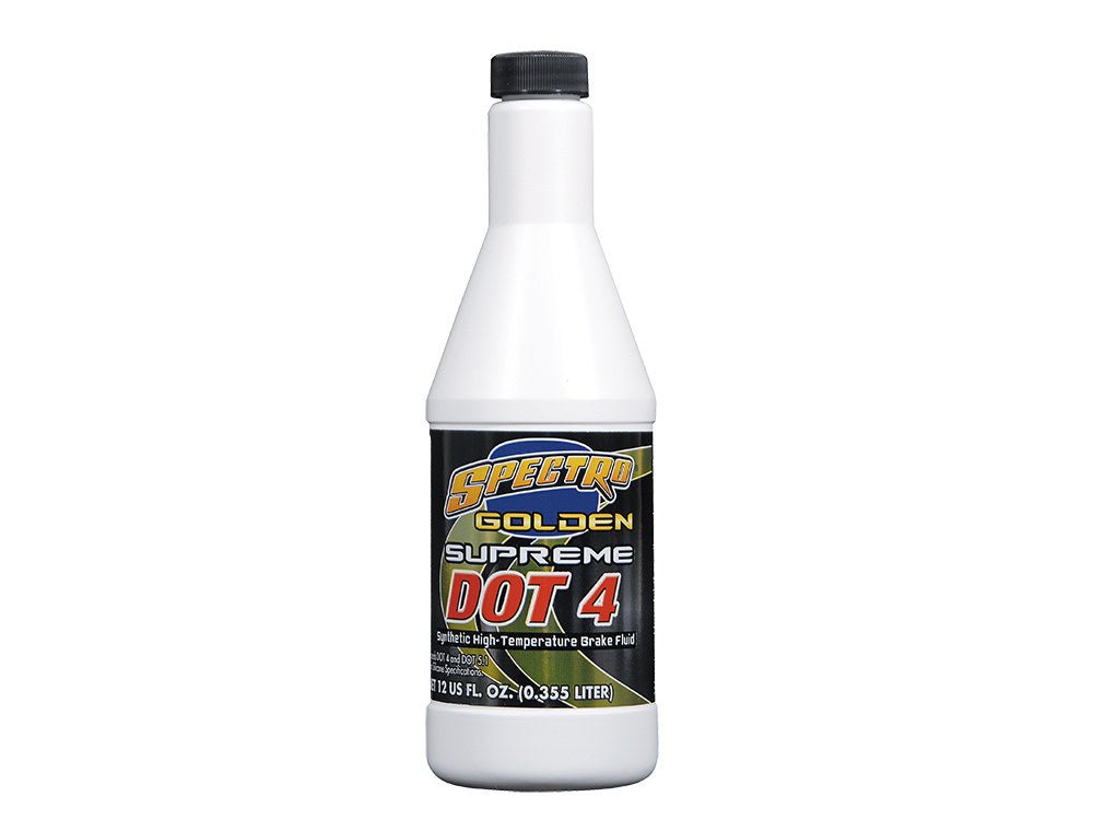 Spectro Golden Supreme Dot 4 Brake Fluid – Bobber Daves Custom Cycles