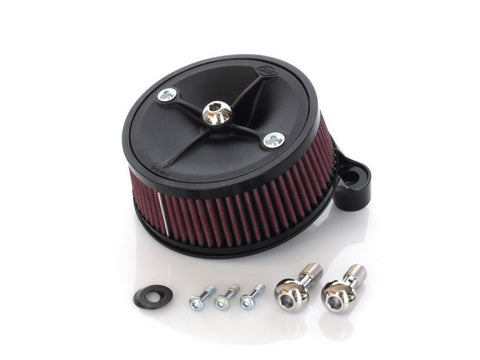 Stealth Air Cleaner Kit. Fits Sportster 2007-2021 with Delphi EFI. - Bobber Daves Custom Cycles