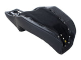 Step Up Tuck & Roll Dual Seat. Dyna 2006-17. - Bobber Daves Custom Cycles