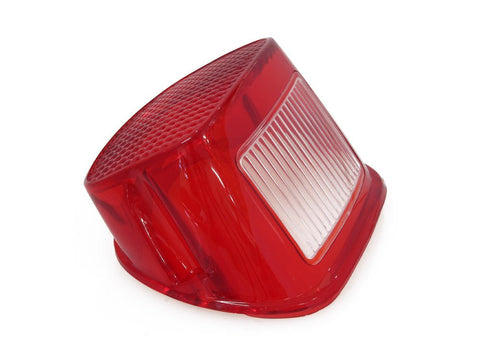 Taillight Lens - Red. Fits most Big Twin & Sportster 1973-1998. - Bobber Daves Custom Cycles