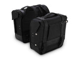 Throw-Over Saddlebags - Black Cordura. - Bobber Daves Custom Cycles