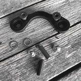 Top Clamp 3.5" Riser Spacing Adapter Kit for Early & Custom Style Meat-Balls Springers. - Bobber Daves Custom Cycles