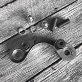 Top Clamp 3.5" Riser Spacing Adapter Kit for Early & Custom Style Meat-Balls Springers. - Bobber Daves Custom Cycles