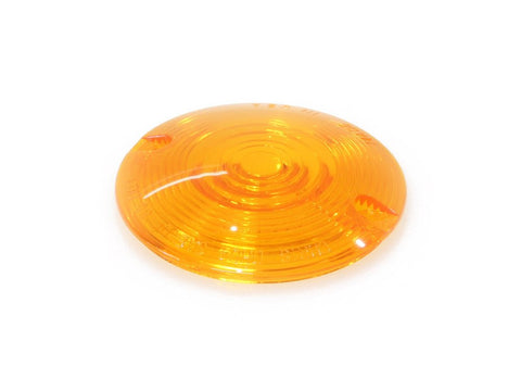 Turn Signal Lens - Amber. Fits FL Softail 1986-2017, Road King 1993-2017 & Most Touring 1986-2007. - Bobber Daves Custom Cycles