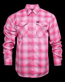 Dixxon Men's Flannel- Keep A Breast "I LOVE BOOBIES"