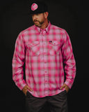 Dixxon Men's Flannel- Keep A Breast "I LOVE BOOBIES"