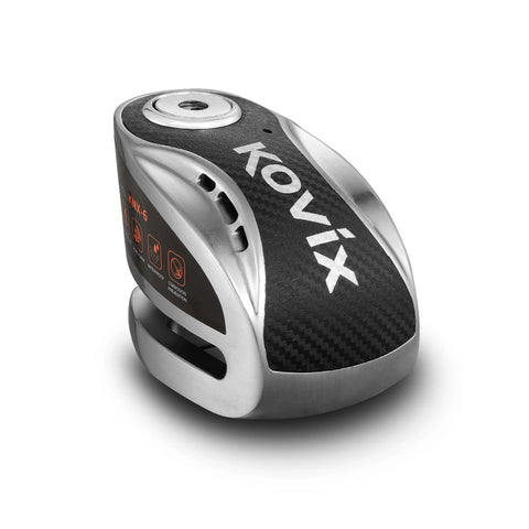 Kovix KNX6  Disc Alarm - Brushed Metal