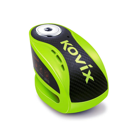 Kovix KNX6  Disc Alarm - Fluoro Green