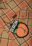 Dixxon Men's Flannel - Georgia Peach - Bobber Daves Custom Cycles