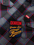 Dixxon Men's Flannel - Gonna Live Forever - Bobber Daves Custom Cycles