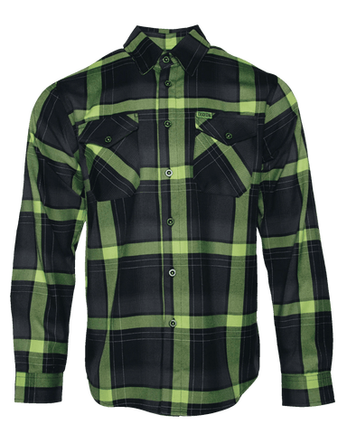 Dixxon Men's Flannel - Uranium - Bobber Daves Custom Cycles