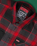 Dixxon Mens Flannel Shirt - Royal Flush