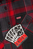 Dixxon Mens Flannel Shirt - Royal Flush