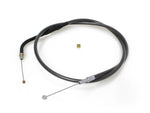 30-1/2in. Idle Cable - Black Pearl. Fits V-Rod 2002up. - Bobber Daves Custom Cycles