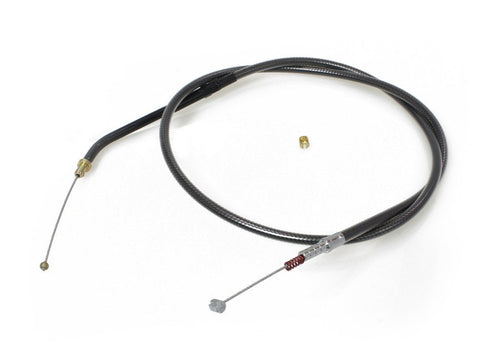34in. Idle Cable - Black Pearl. Fits Sportster 1996-2006. - Bobber Daves Custom Cycles