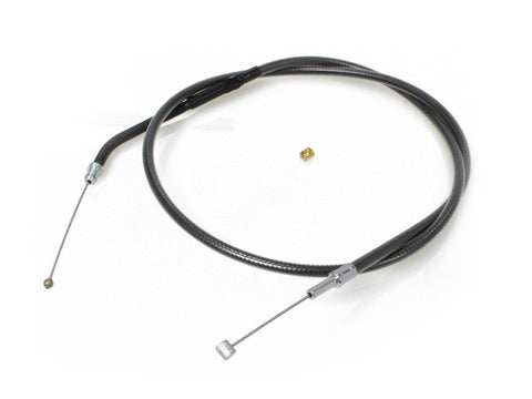 34in. Throttle Cable - Black Pearl. Fits Sportster 2007-2021. - Bobber Daves Custom Cycles