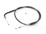 36-1/2in. Idle Cable - Black Pearl. Fits Big Twin 1990-1995. - Bobber Daves Custom Cycles