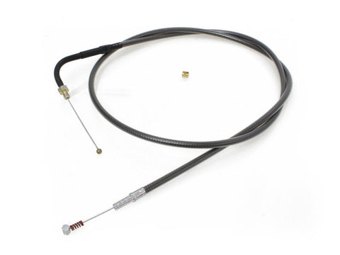 43-1/2in. Idle Cable - Black Pearl. Fits Big Twin 1990-1995. - Bobber Daves Custom Cycles