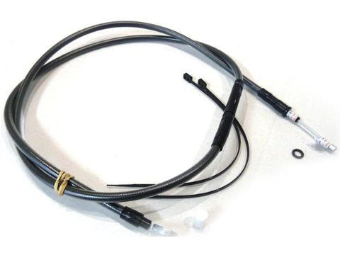 63in. Clutch Cable - Black Pearl. Fits Big Twin 1987-2006 with 5 Speed Transmission. - Bobber Daves Custom Cycles