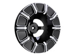65� & 95� Velocity 10-Gauge Air Filter Cover - Black. - Bobber Daves Custom Cycles